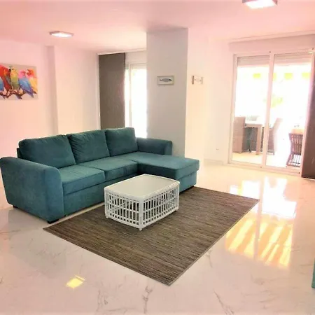 0e M2 1ª Linea Con Terraza Grande Y Vistas Al Mar Lägenhet *