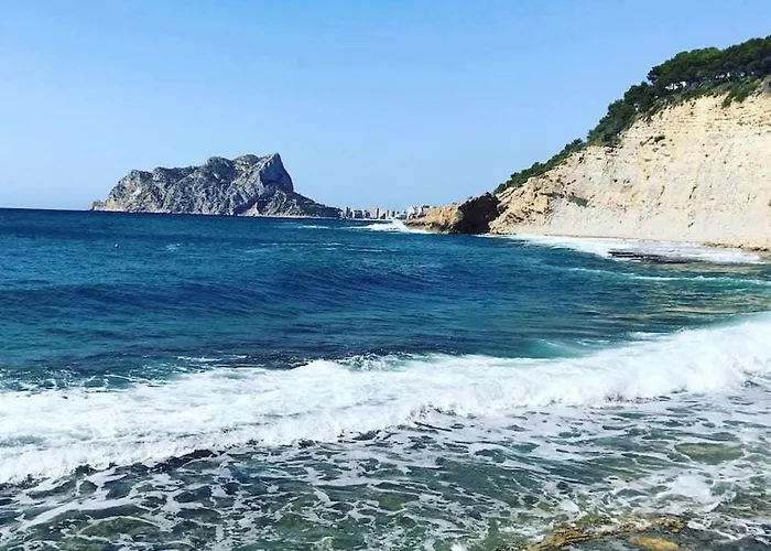 0e M2 1ª Linea Con Terraza Grande Y Vistas Al Mar * Calpe