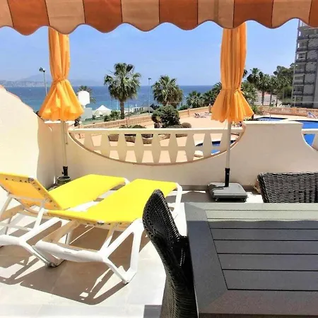 0e M2 1ª Linea Con Terraza Grande Y Vistas Al Mar كاليبي