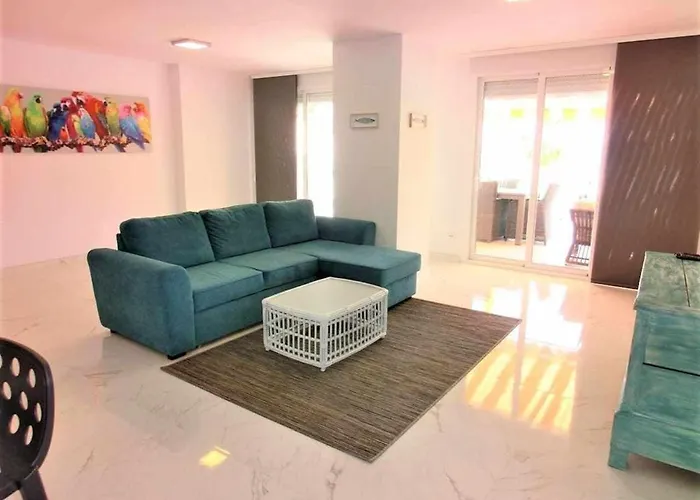 0e M2 1ª Línea Con Terraza Grande Y Vistas Al Mar Apartamento *