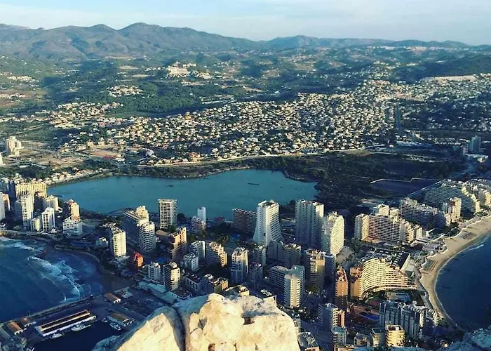 0e M2 1ª Línea Con Terraza Grande Y Vistas Al Mar Apartamento Calpe